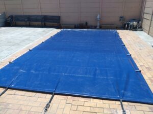 solid cover blue